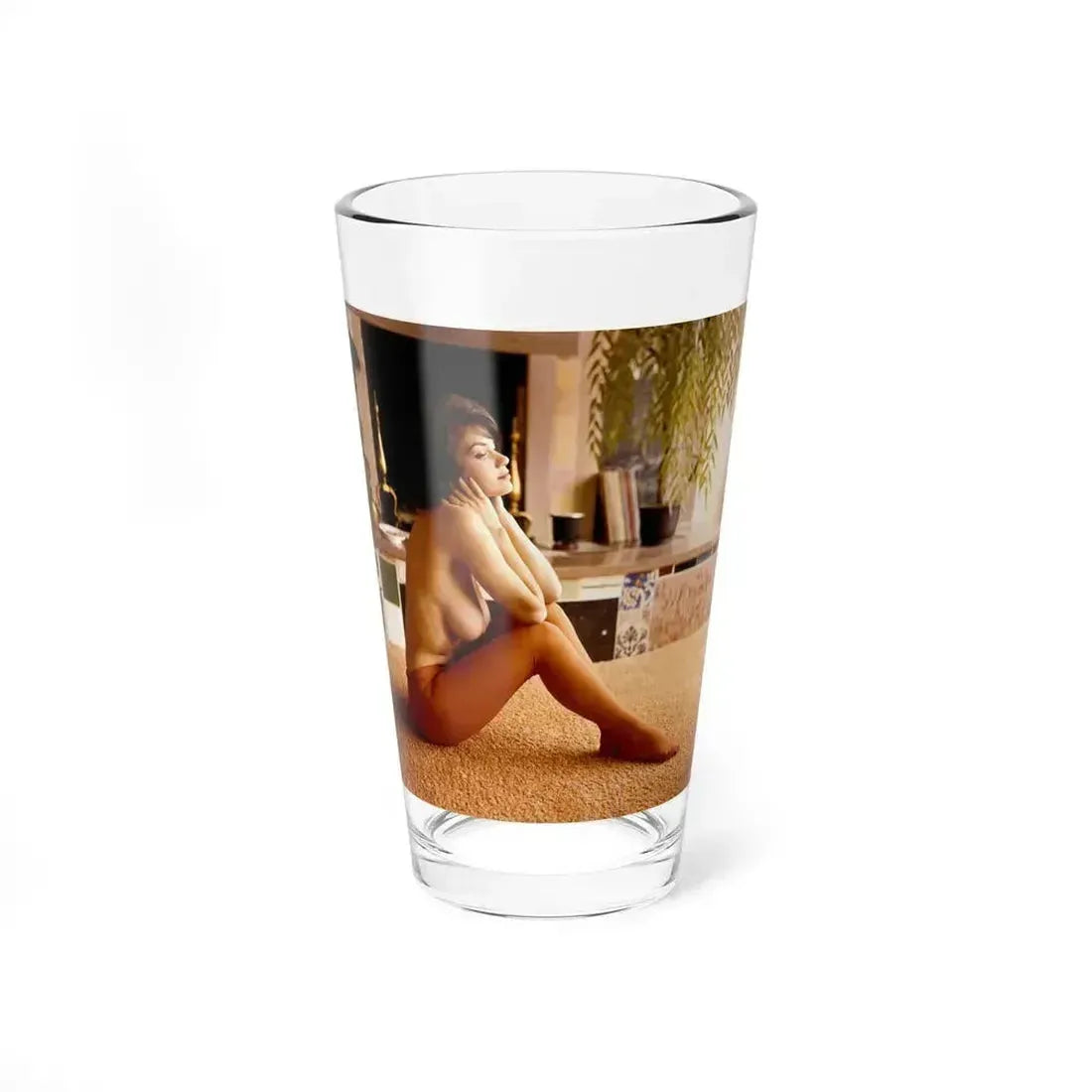 Delores Wells #23 (Vintage Female Icon) Pint Glass 16oz 16oz - Go Mug Yourself