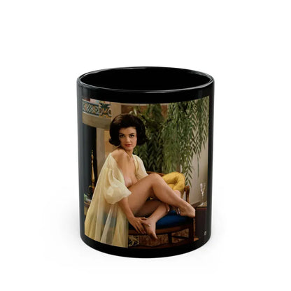 Delores Wells #24 (Vintage Female Icon) Black Coffee Mug 11oz - Go Mug Yourself