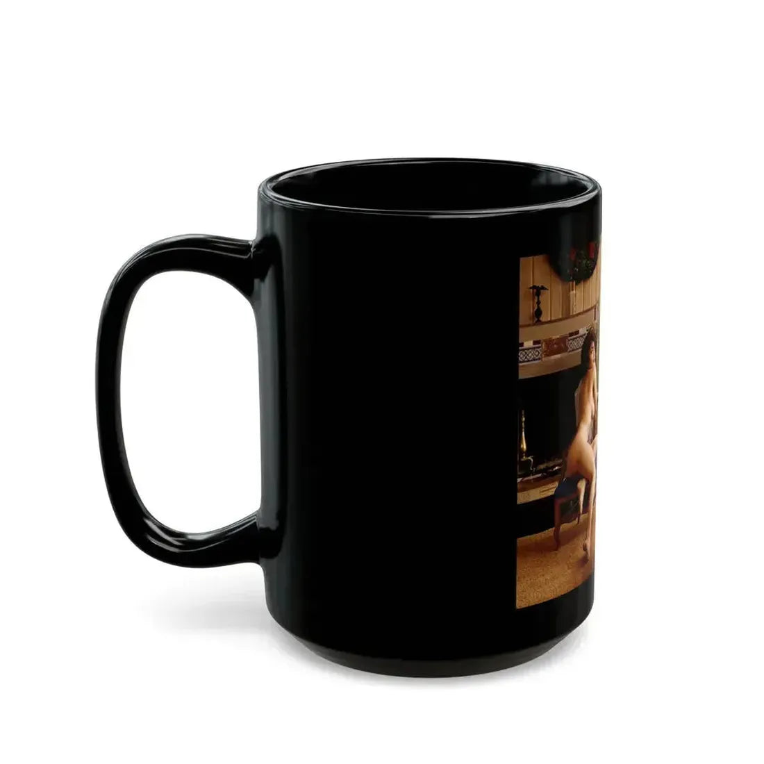 Delores Wells #25 (Vintage Female Icon) Black Coffee Mug - Go Mug Yourself