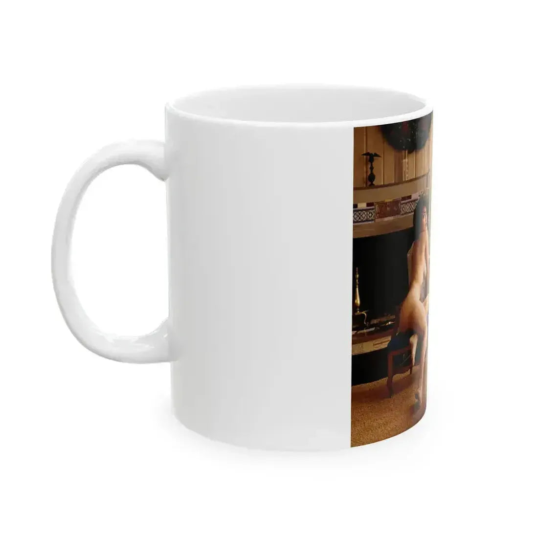 Delores Wells #25 (Vintage Female Icon) White Coffee Mug - Go Mug Yourself