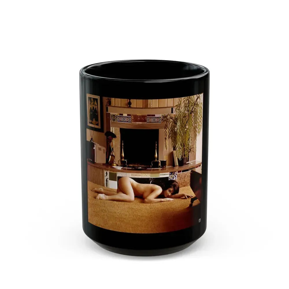 Delores Wells #26 (Vintage Female Icon) Black Coffee Mug 15oz - Go Mug Yourself