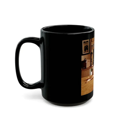 Delores Wells #26 (Vintage Female Icon) Black Coffee Mug - Go Mug Yourself