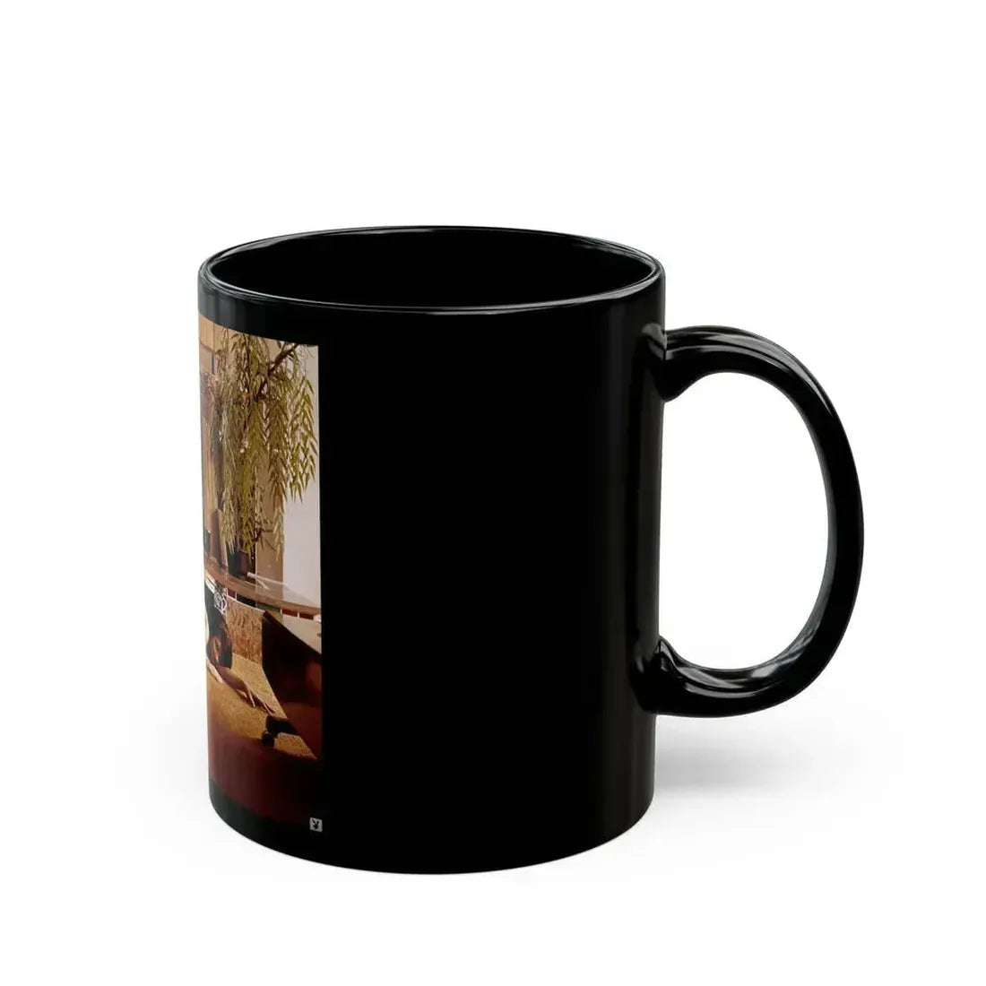 Delores Wells #26 (Vintage Female Icon) Black Coffee Mug - Go Mug Yourself