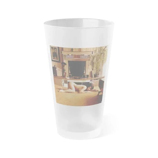 Delores Wells #26 (Vintage Female Icon) Frosted Pint Glass 16oz 16oz Frosted - Go Mug Yourself