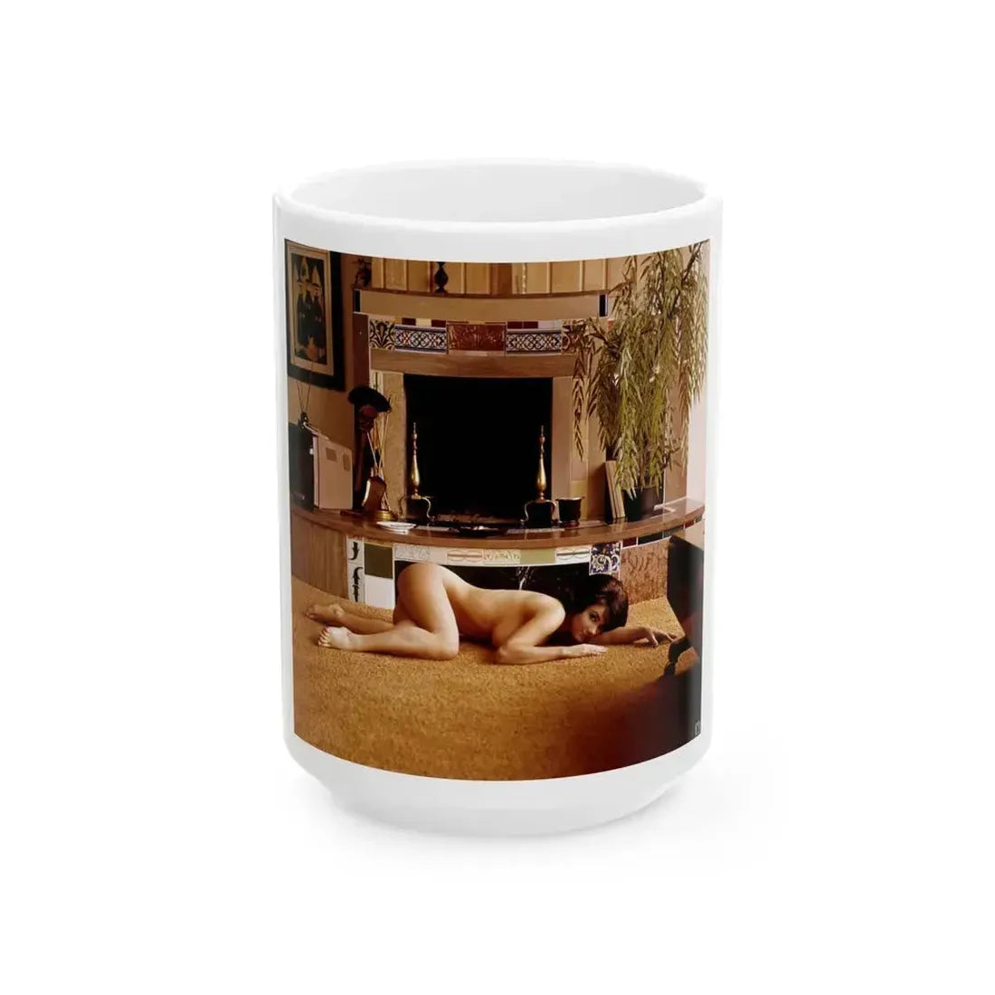 Delores Wells #26 (Vintage Female Icon) White Coffee Mug 15oz - Go Mug Yourself