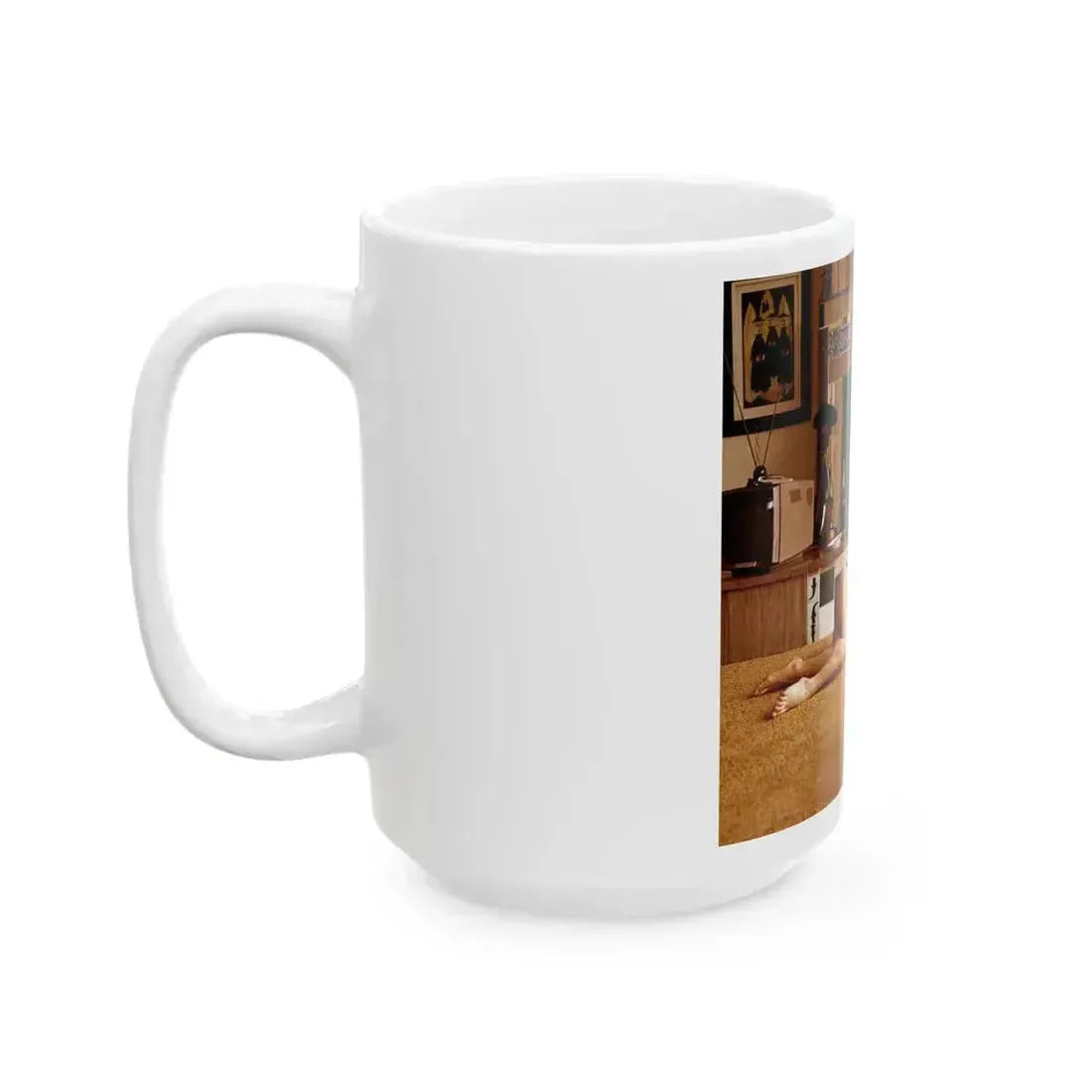 Delores Wells #26 (Vintage Female Icon) White Coffee Mug - Go Mug Yourself