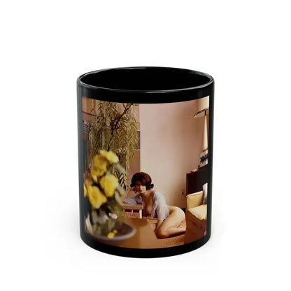 Delores Wells #27 (Vintage Female Icon) Black Coffee Mug 11oz - Go Mug Yourself