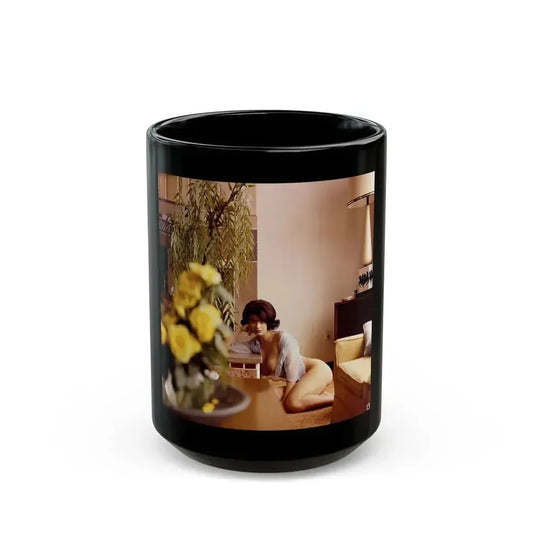 Delores Wells #27 (Vintage Female Icon) Black Coffee Mug 15oz - Go Mug Yourself