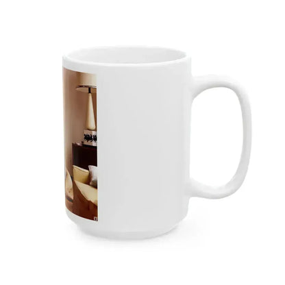 Delores Wells #27 (Vintage Female Icon) White Coffee Mug - Go Mug Yourself