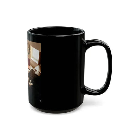 Delores Wells #29 (Vintage Female Icon) Black Coffee Mug - Go Mug Yourself