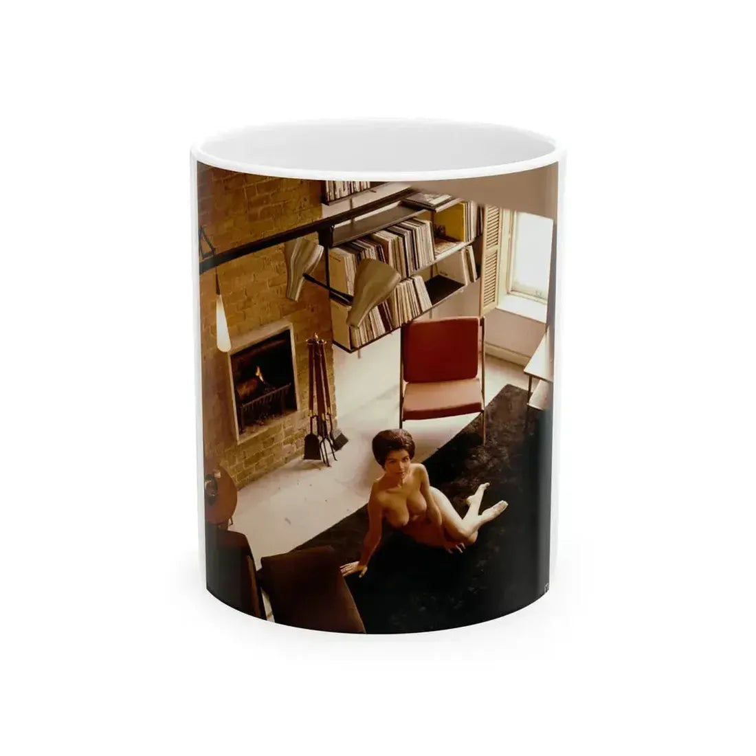 Delores Wells #29 (Vintage Female Icon) White Coffee Mug 11oz - Go Mug Yourself