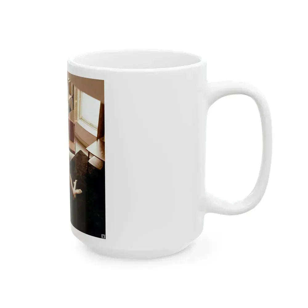 Delores Wells #29 (Vintage Female Icon) White Coffee Mug - Go Mug Yourself