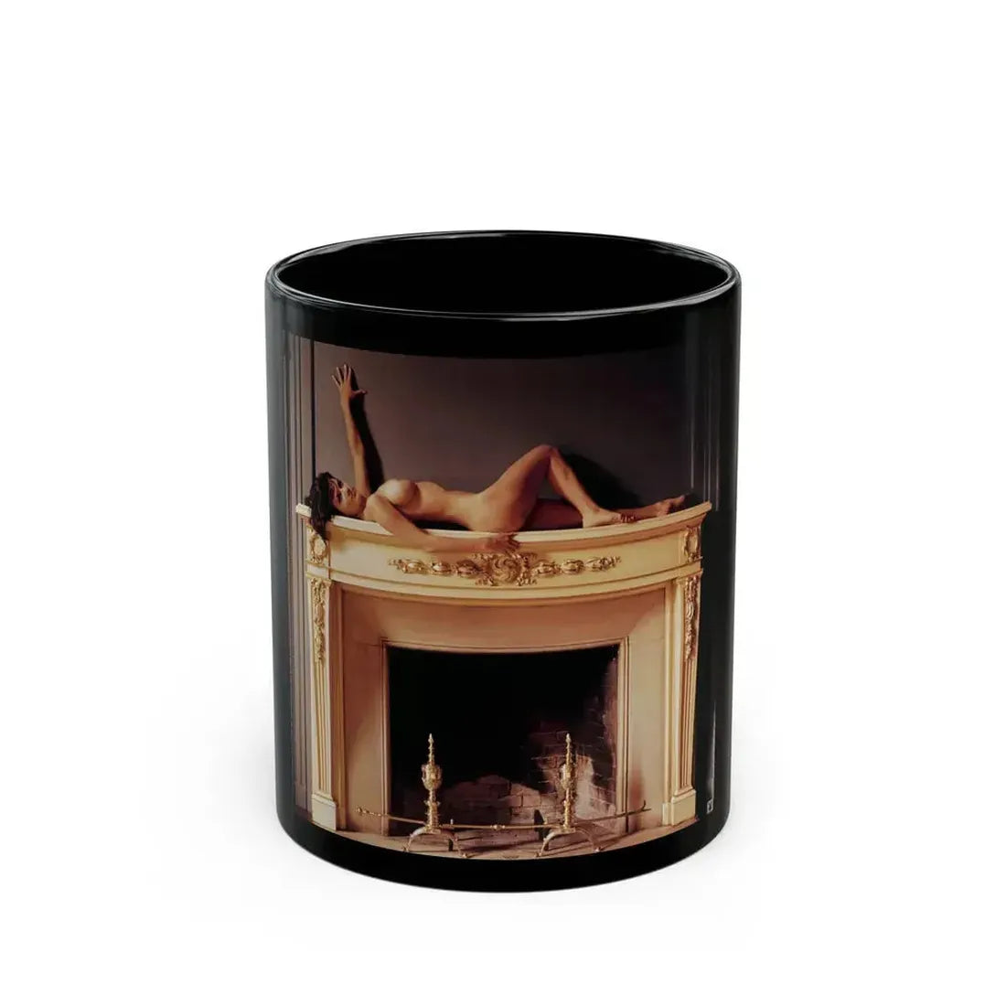 Delores Wells #30 (Vintage Female Icon) Black Coffee Mug 11oz - Go Mug Yourself