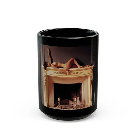 Delores Wells #30 (Vintage Female Icon) Black Coffee Mug 15oz - Go Mug Yourself