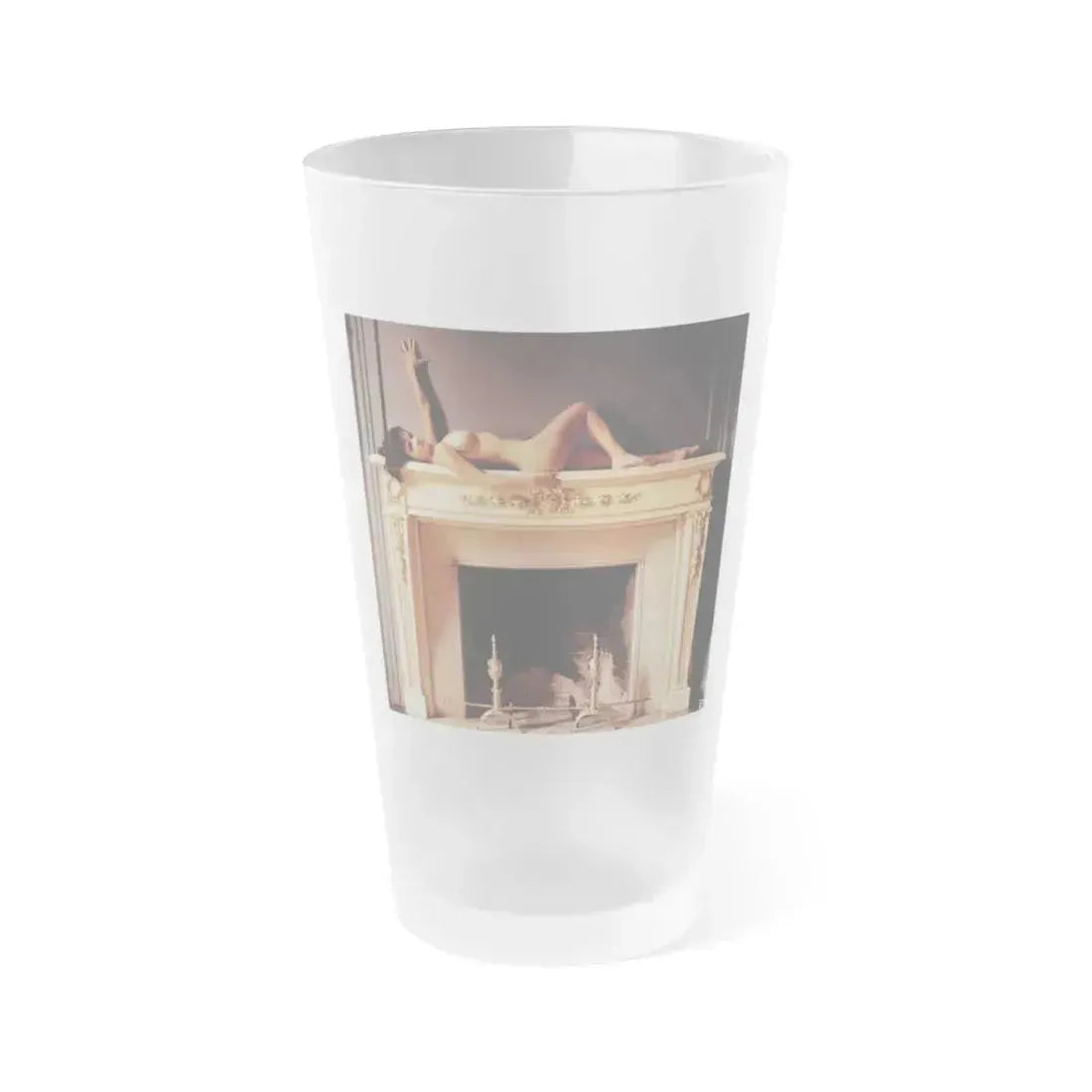 Delores Wells #30 (Vintage Female Icon) Frosted Pint Glass 16oz 16oz Frosted - Go Mug Yourself