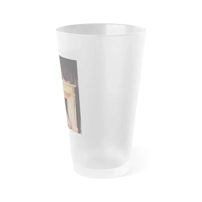 Delores Wells #30 (Vintage Female Icon) Frosted Pint Glass 16oz - Go Mug Yourself