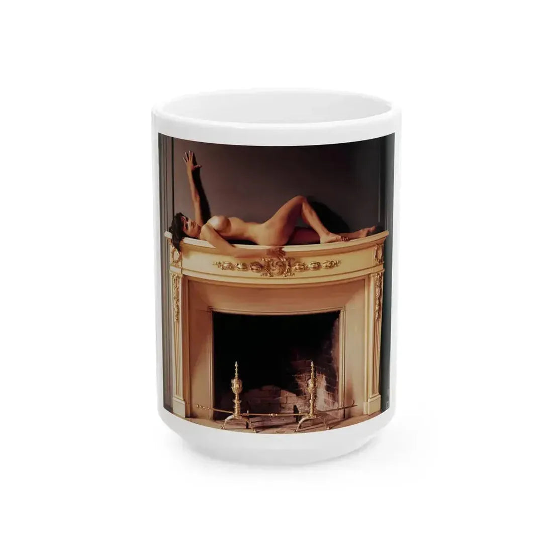 Delores Wells #30 (Vintage Female Icon) White Coffee Mug 15oz - Go Mug Yourself