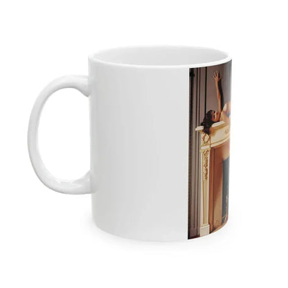 Delores Wells #30 (Vintage Female Icon) White Coffee Mug - Go Mug Yourself