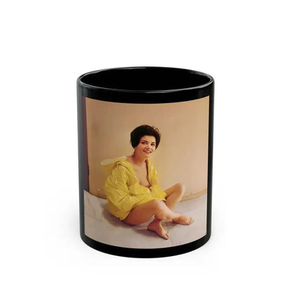 Delores Wells #31 (Vintage Female Icon) Black Coffee Mug 11oz - Go Mug Yourself
