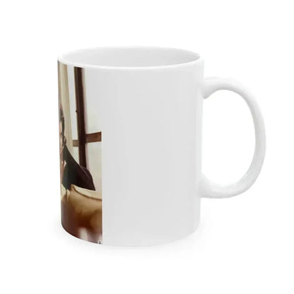 Delores Wells #32 (Vintage Female Icon) White Coffee Mug - Go Mug Yourself