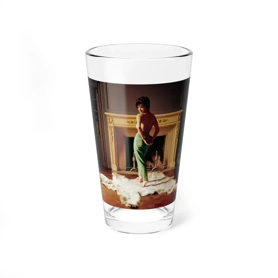 Delores Wells #34 (Vintage Female Icon) Pint Glass 16oz 16oz - Go Mug Yourself