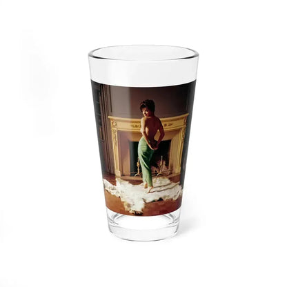 Delores Wells #34 (Vintage Female Icon) Pint Glass 16oz 16oz - Go Mug Yourself