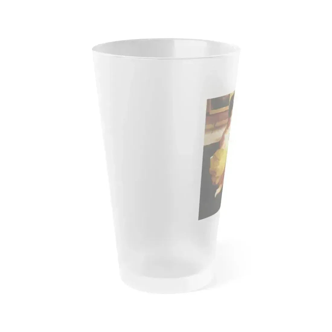 Delores Wells #35 (Vintage Female Icon) Frosted Pint Glass 16oz - Go Mug Yourself