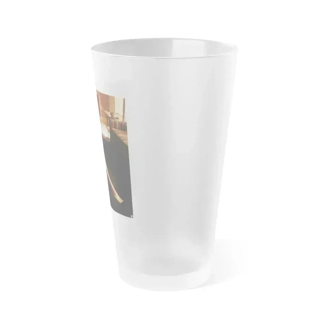 Delores Wells #35 (Vintage Female Icon) Frosted Pint Glass 16oz - Go Mug Yourself