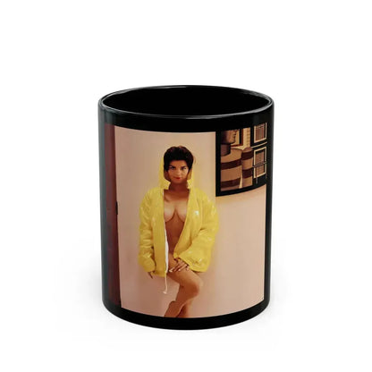 Delores Wells #36 (Vintage Female Icon) Black Coffee Mug 11oz - Go Mug Yourself