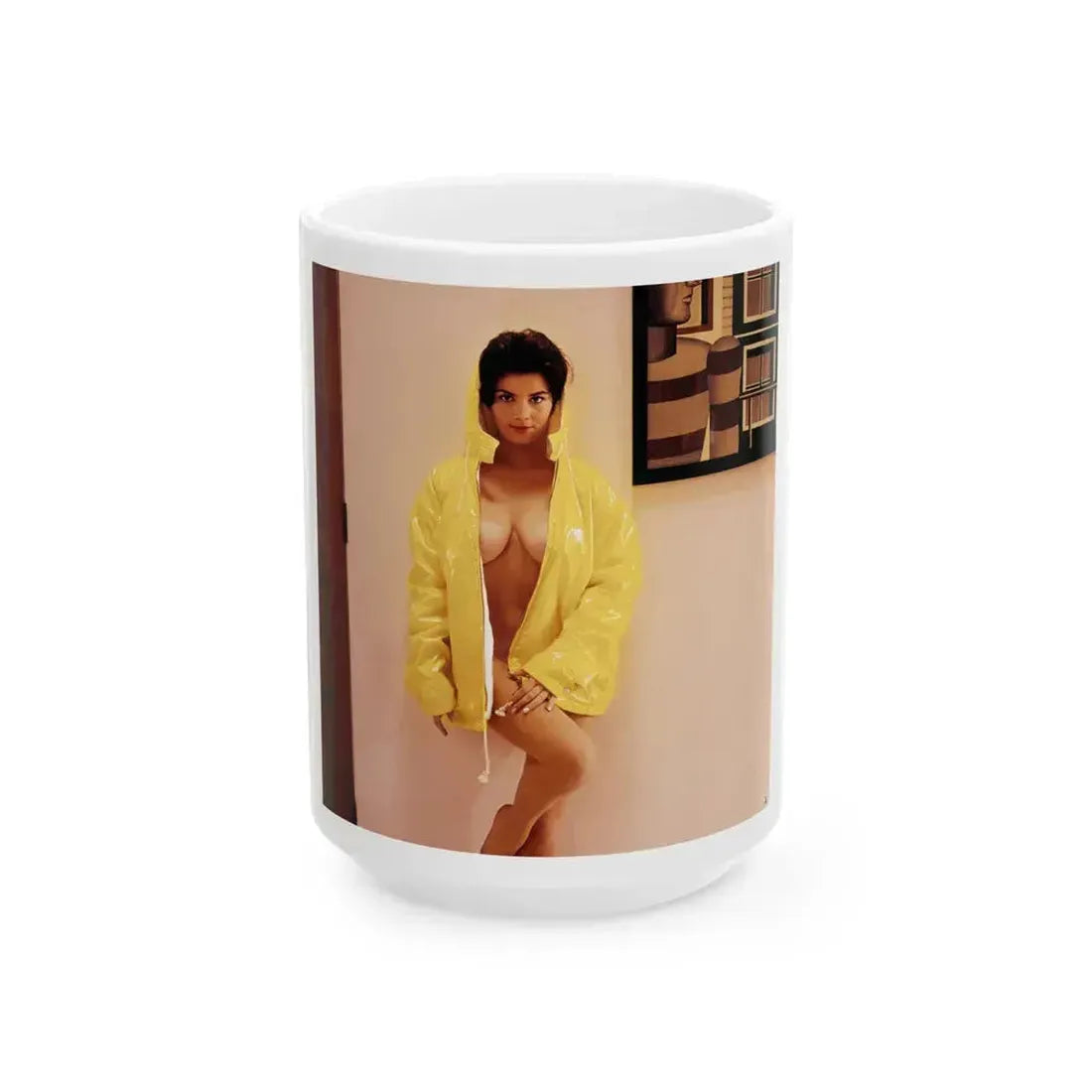 Delores Wells #36 (Vintage Female Icon) White Coffee Mug - Go Mug Yourself