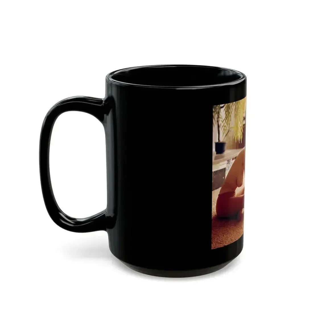 Delores Wells #37 (Vintage Female Icon) Black Coffee Mug - Go Mug Yourself