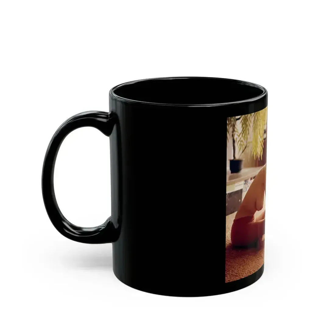 Delores Wells #37 (Vintage Female Icon) Black Coffee Mug - Go Mug Yourself