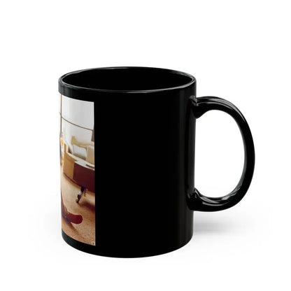 Delores Wells #37 (Vintage Female Icon) Black Coffee Mug - Go Mug Yourself