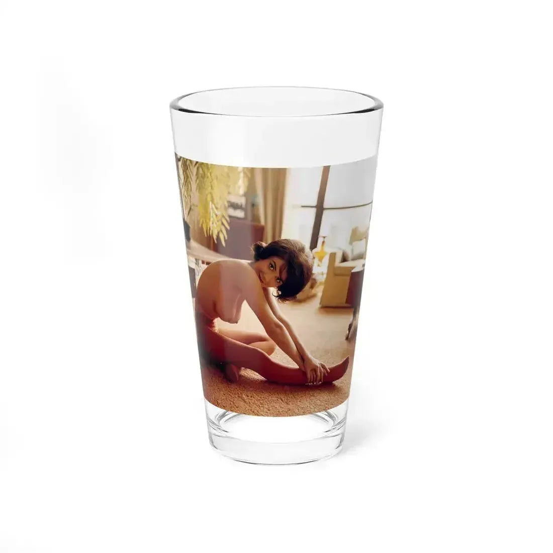 Delores Wells #37 (Vintage Female Icon) Pint Glass 16oz 16oz - Go Mug Yourself