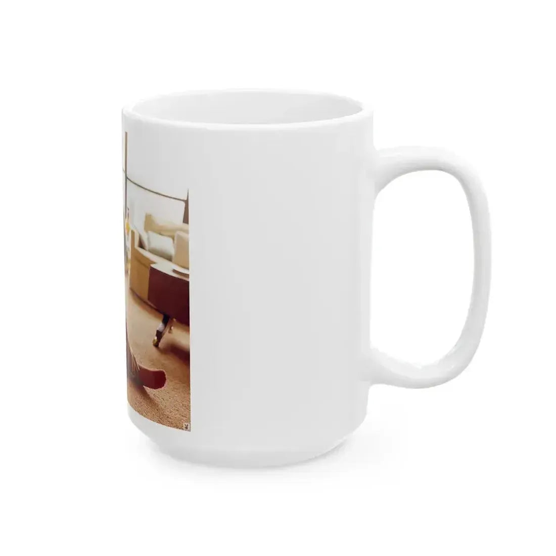 Delores Wells #37 (Vintage Female Icon) White Coffee Mug - Go Mug Yourself