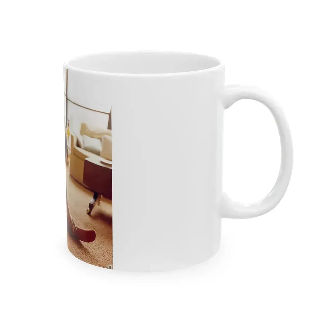 Delores Wells #37 (Vintage Female Icon) White Coffee Mug - Go Mug Yourself