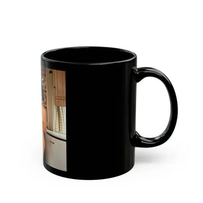 Delores Wells #38 (Vintage Female Icon) Black Coffee Mug - Go Mug Yourself