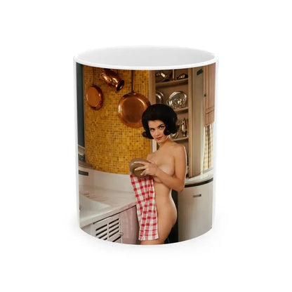 Delores Wells #38 (Vintage Female Icon) White Coffee Mug 11oz - Go Mug Yourself