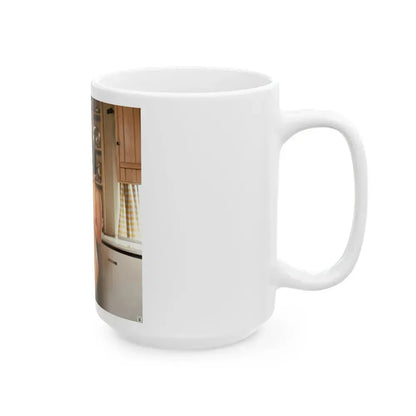 Delores Wells #38 (Vintage Female Icon) White Coffee Mug - Go Mug Yourself