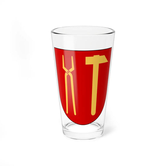 Delsbo vapen (Sweden) (Coat of Arms) Pint Glass 16oz 16oz - Go Mug Yourself