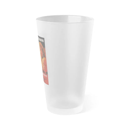 DELTA FORCE (FRENCH) 1986 Movie Poster - Frosted Pint Glass 16oz-Go Mug Yourself