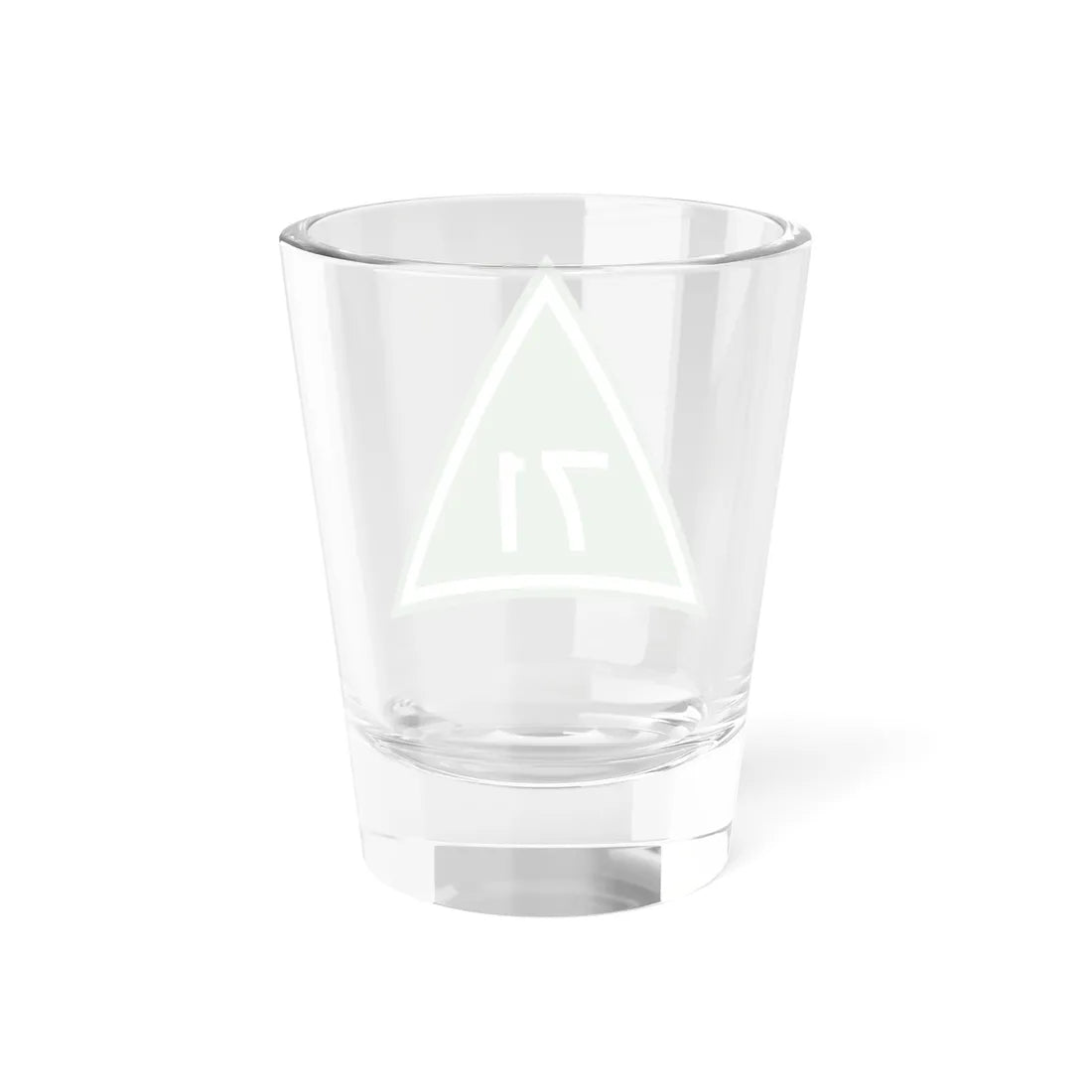 Delta road 71 shield (Virginia) (Road Sign) Shot Glass 1.5oz - Go Mug Yourself