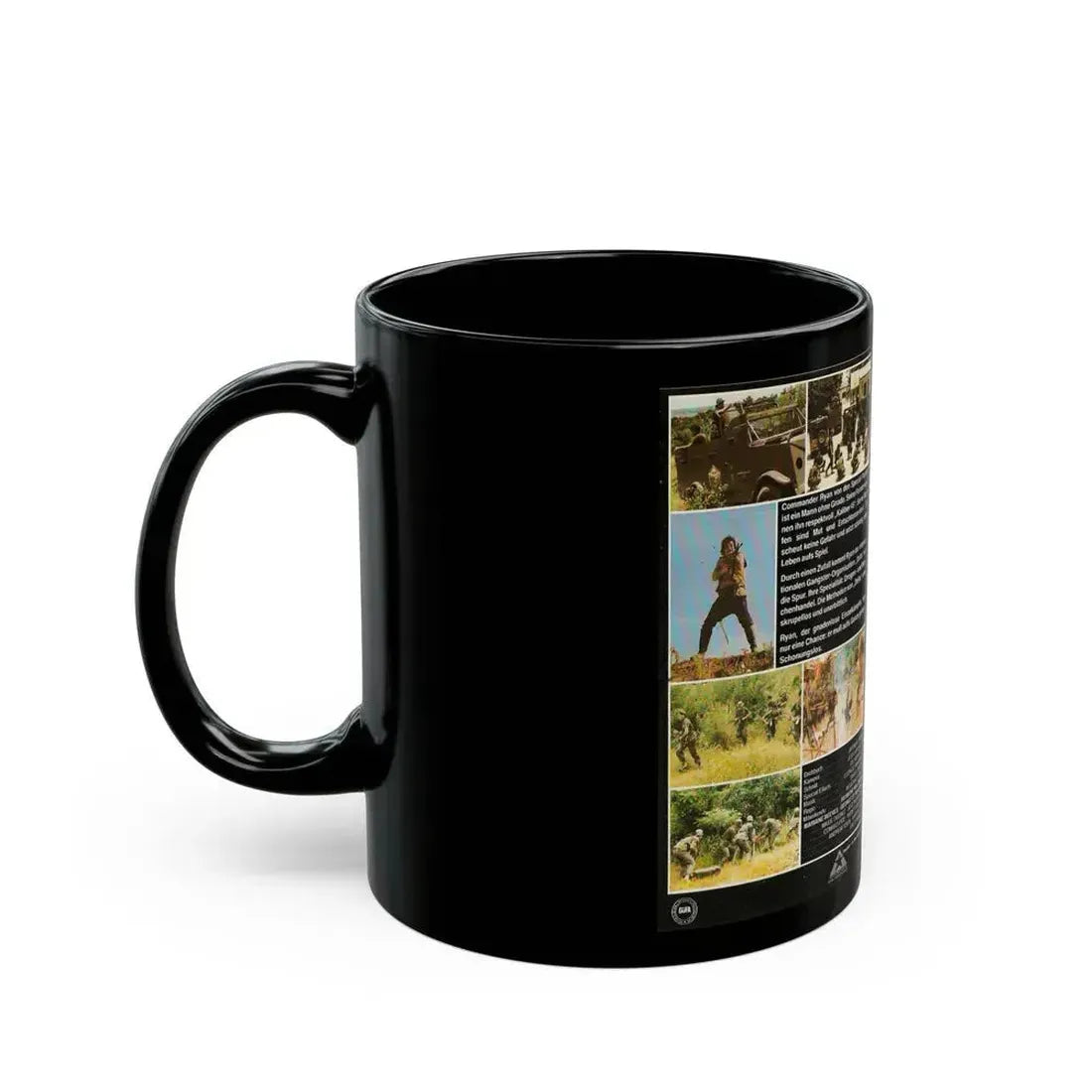 DELTA TERROR (VHS COVER) - Black Coffee Mug - Go Mug Yourself