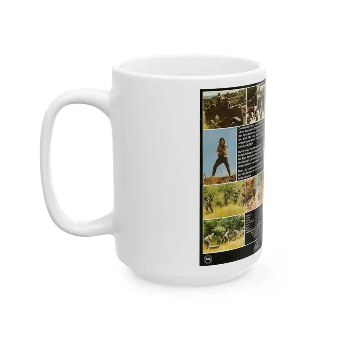 DELTA TERROR (VHS COVER) - White Coffee Mug - Go Mug Yourself