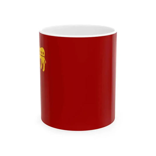 Dem-Commies flag (United States) White Coffee Mug 11oz - Go Mug Yourself