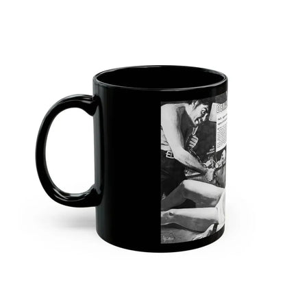 Demand A Maiden's Blood, World of Men, January 1968 - Black Coffee Mug - Go Mug Yourself