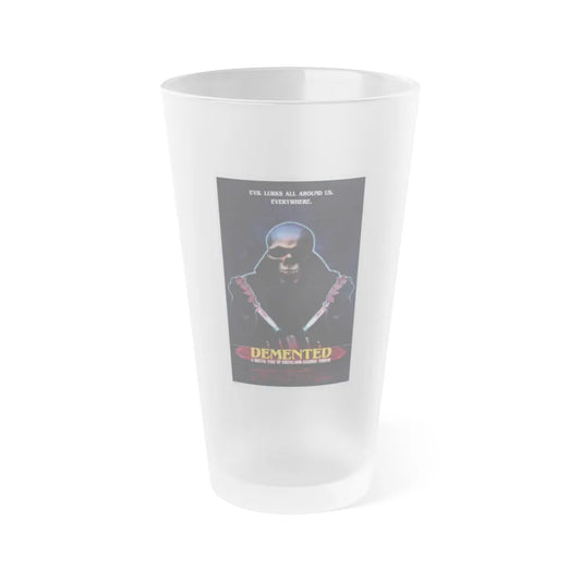 DEMENTED 1980 Movie Poster - Frosted Pint Glass 16oz-16oz-Frosted-Go Mug Yourself