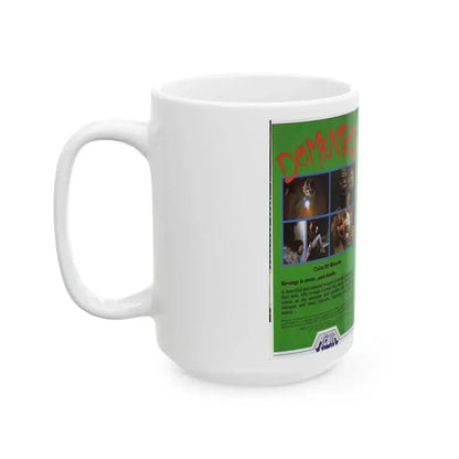 DEMENTED (VHS COVER) - White Coffee Mug - Go Mug Yourself