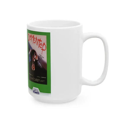 DEMENTED (VHS COVER) - White Coffee Mug - Go Mug Yourself
