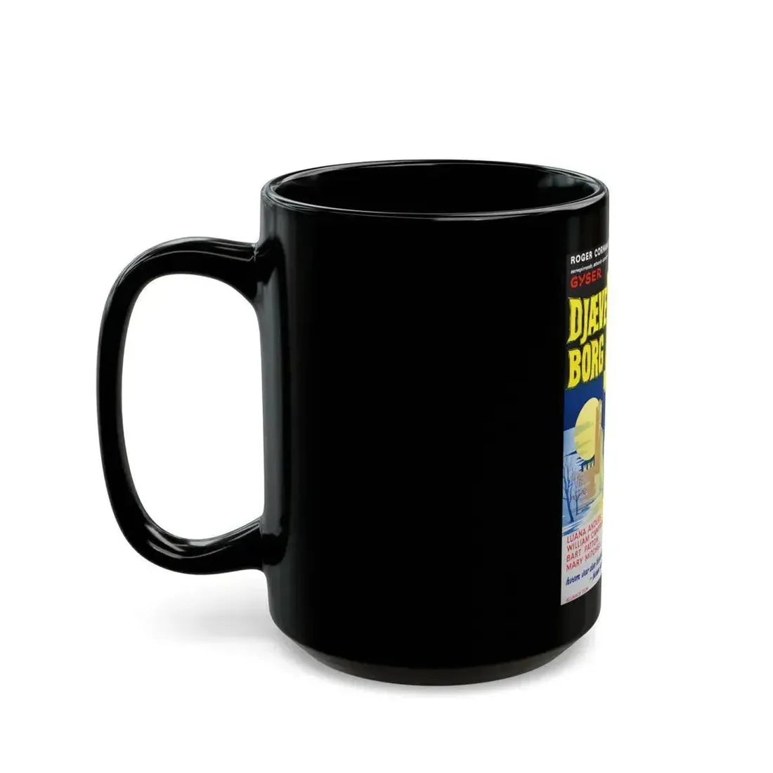 DEMENTIA 13 (DANISH) 1963 Movie Poster - Black Coffee Mug - Go Mug Yourself